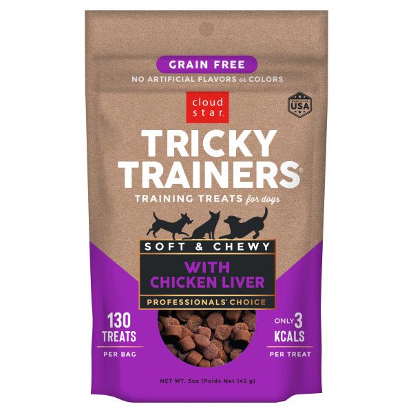 Cloud Star | Tricky Trainers Chewy GF Liver, Size: Cloud Star Tricky Trainers Chewy Liver Treat 5 oz