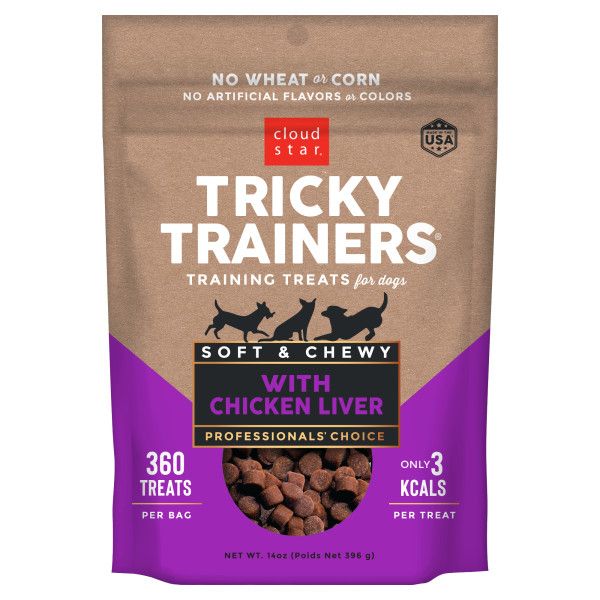 Cloud Star Tricky Trainers Chewy GF Liver, Size: 14 oz