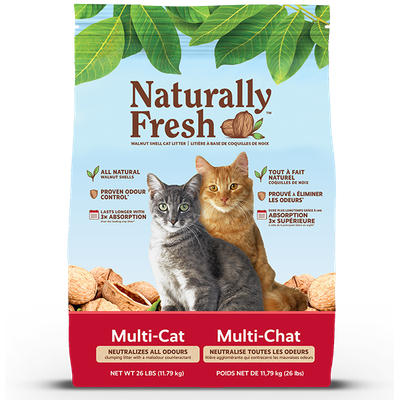 Naturally Fresh Multi-Cat Quick-Clumping Litter 26 lb