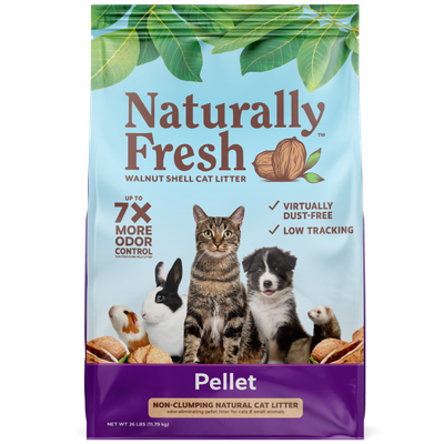 Naturally Fresh Cat/SmAnimal Non-Clumping Pellet Litter 26lb