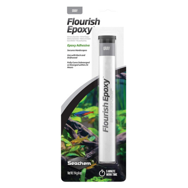 Seachem Flourish Gray Epoxy 114 gram / 4 ounce