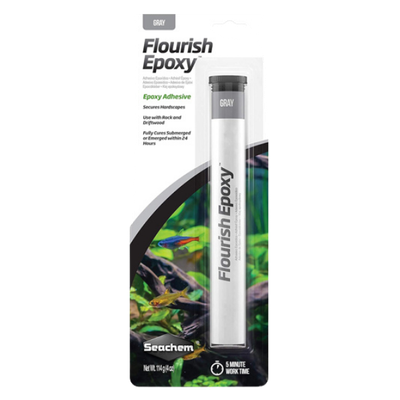 Seachem Flourish Gray Epoxy 114 gram / 4 ounce