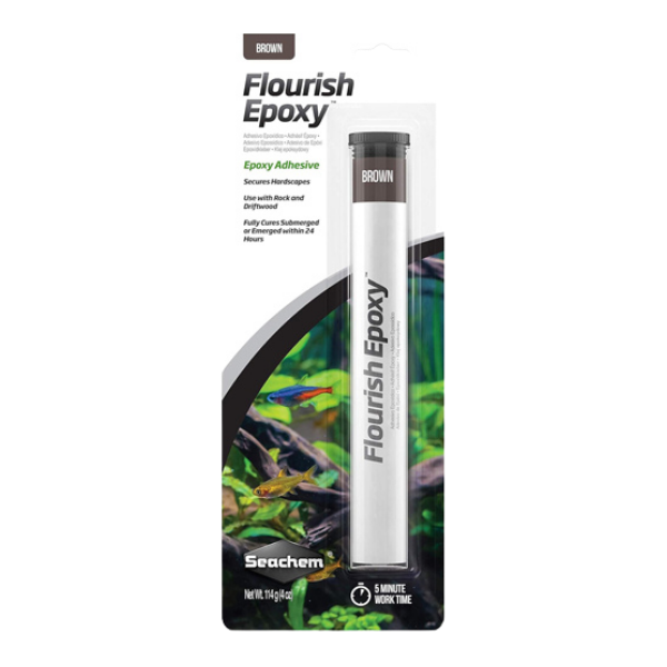 Seachem Flourish Brown Epoxy 114 gram / 4 ounce