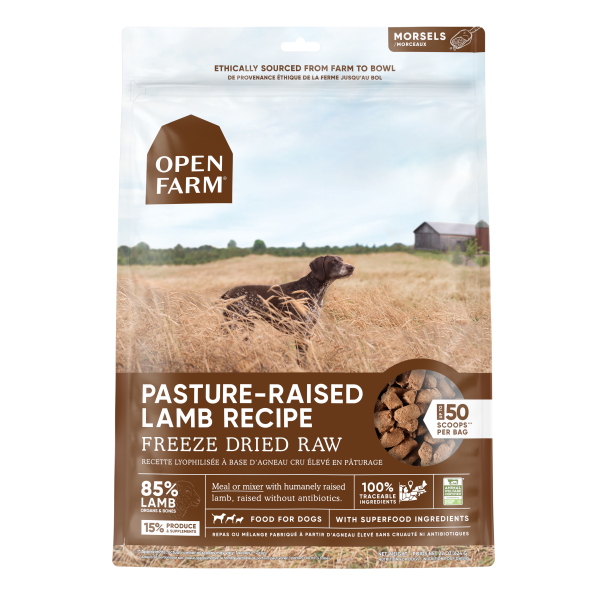 Open Farm Dog Freeze Dried Raw Harvest Chicken 22oz