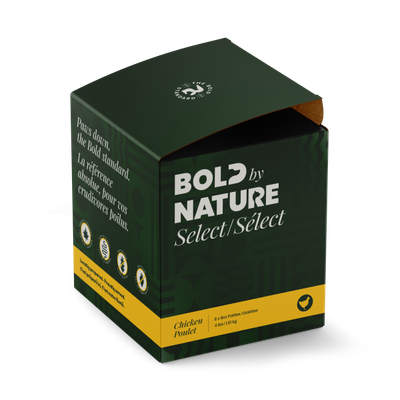 Bold by Nature Dog Select Chicken Patties 4 lb