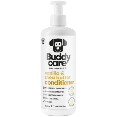 Buddy Care - Dog Conditioner - Vanilla &amp; Shea Butter - 16.9 fl oz