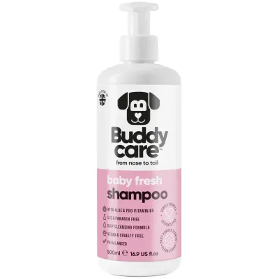Buddy Care - Dog Shampoo - Baby Fresh - 16.9 fl oz