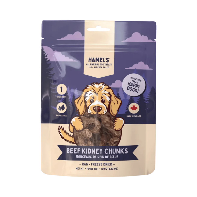 Hamel's Dog Freeze-Dried Beef Kidney Chunks