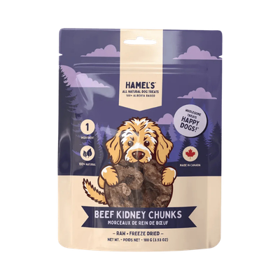Hamel's Dog Freeze-Dried Beef Kidney Chunks