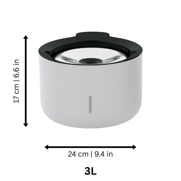 Oasis Fountain - Light Grey, Size: 3L