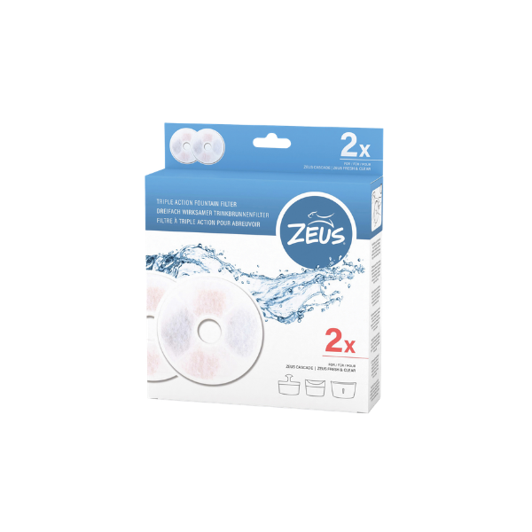 Zeus Triple Action Filters - 2 pack
