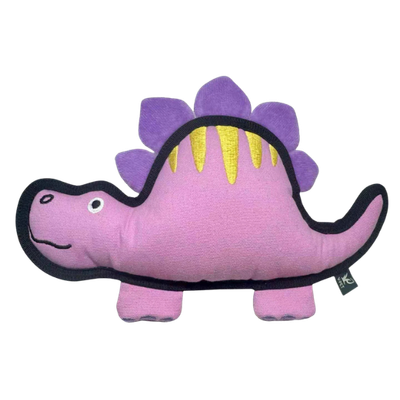 V-Pet Stegosaurus  Purple Dog Toy