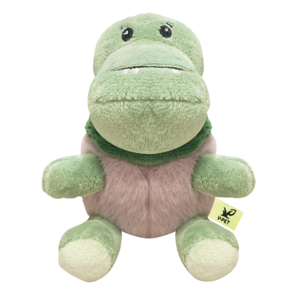 V-Pet Small Dog Toy Dinosaur Aubergine Dog Toy