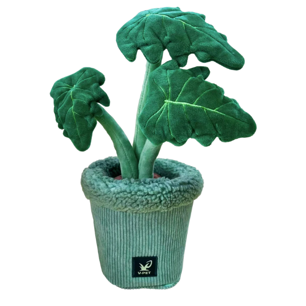 V-Pet Sniffing Mat  Monstera Dog Toy