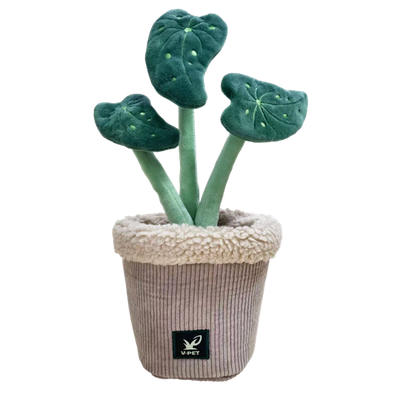 V-Pet Sniffing Mat Caladium Green Dog Toy