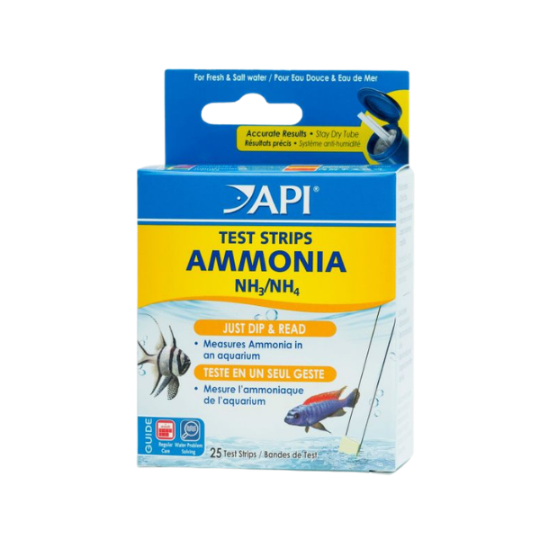 API Test Strips Ammonia 25 Count