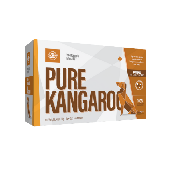 BCR Pure Kangaroo Raw Pet Food 4 lb