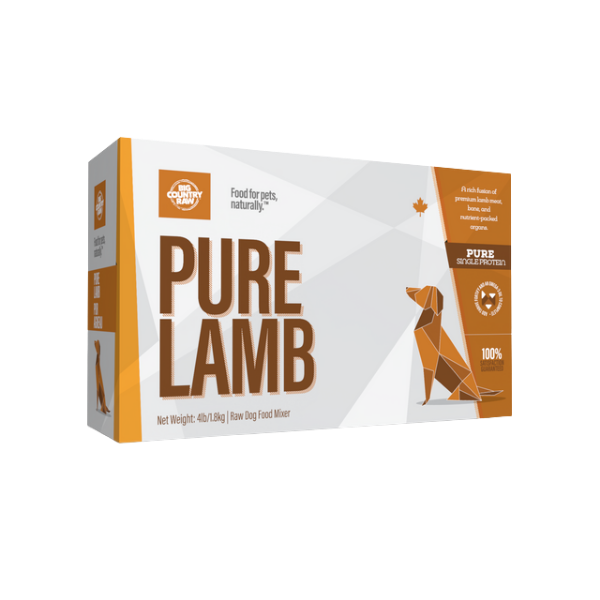 BCR Pure Lamb Raw Pet Food 4 lb