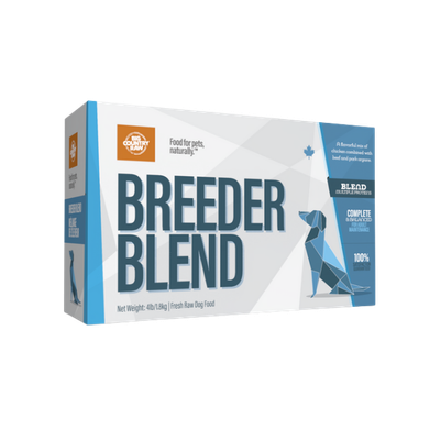 BCR Breeder Blend Raw Dog Food 4 lb