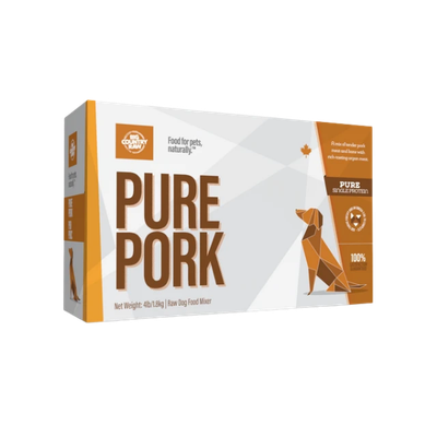 BCR Pure Pork Raw Pet Food 4 lb