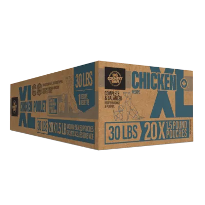 BCR XL Chicken Raw Dog Food 30 lb