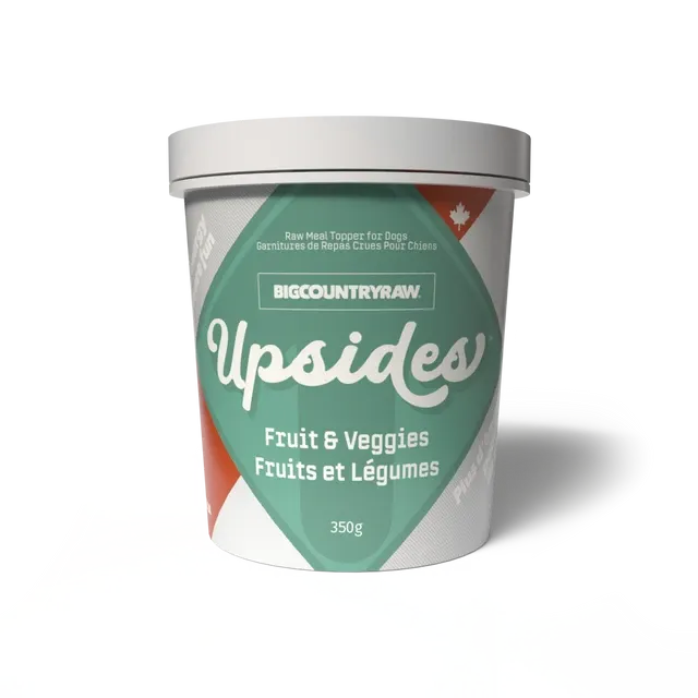 BCR Upsides Fruit and Veggies Dog Topper 350 g