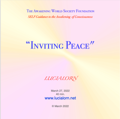 Inviting Peace