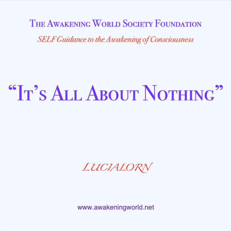 It's All About Nothing