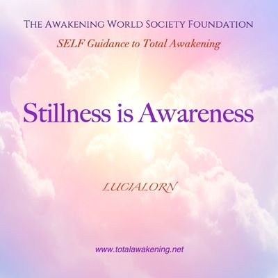 Stillness is Awareness
