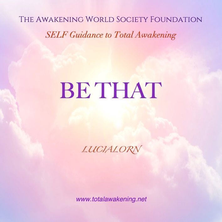 BE THAT