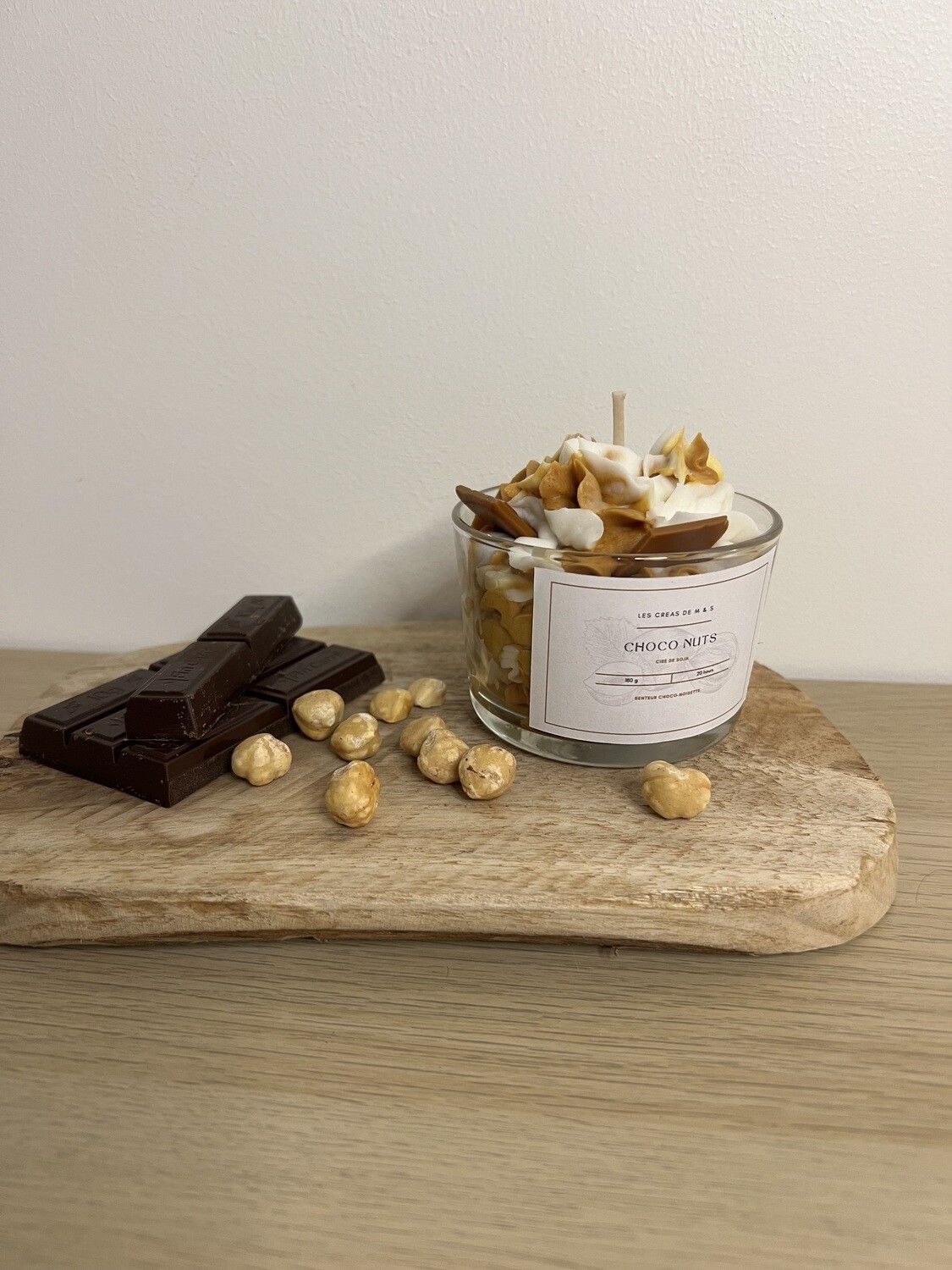 Bougie Choco Nuts - Chocolat noisettes