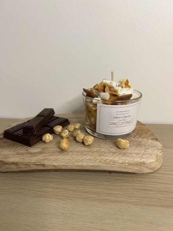 Bougie Choco Nuts - Chocolat noisettes
