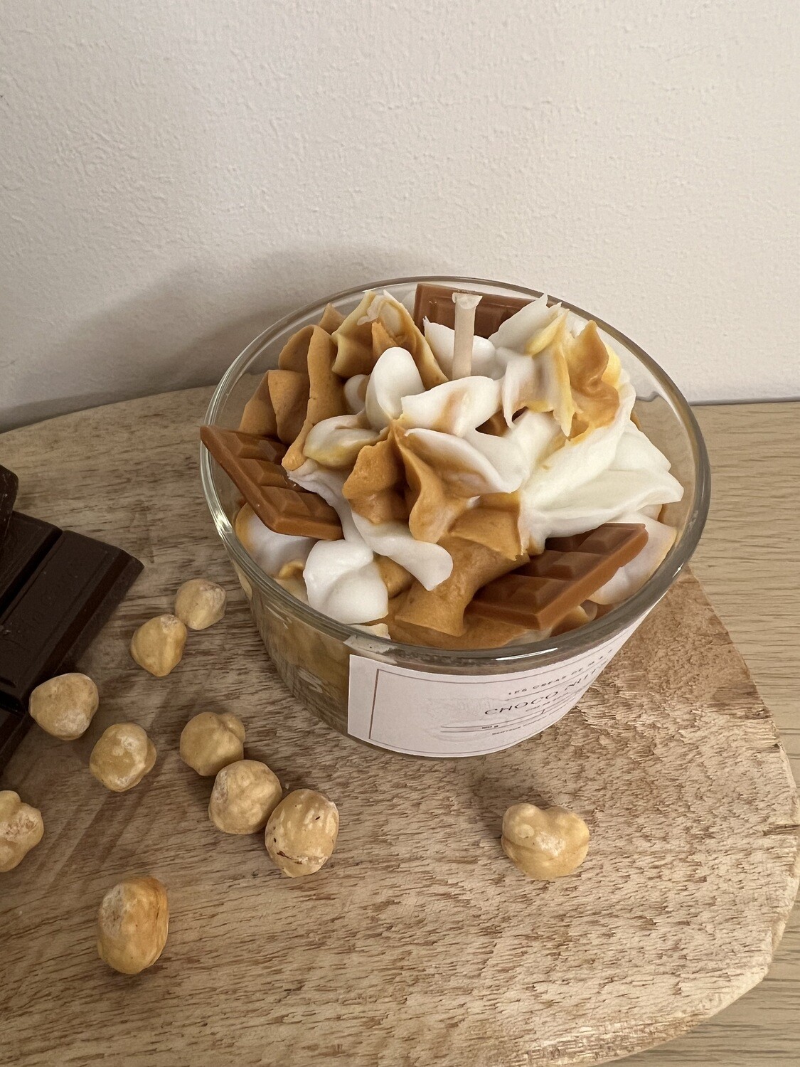 Bougie Choco Nuts - Chocolat noisettes