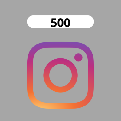 Pack de 500 seguidores para Instagram