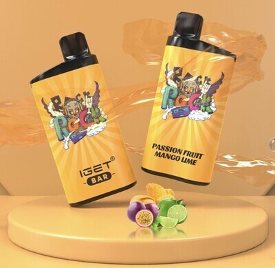 IGET BAR 3500 Passion Fruit Mango Lime
