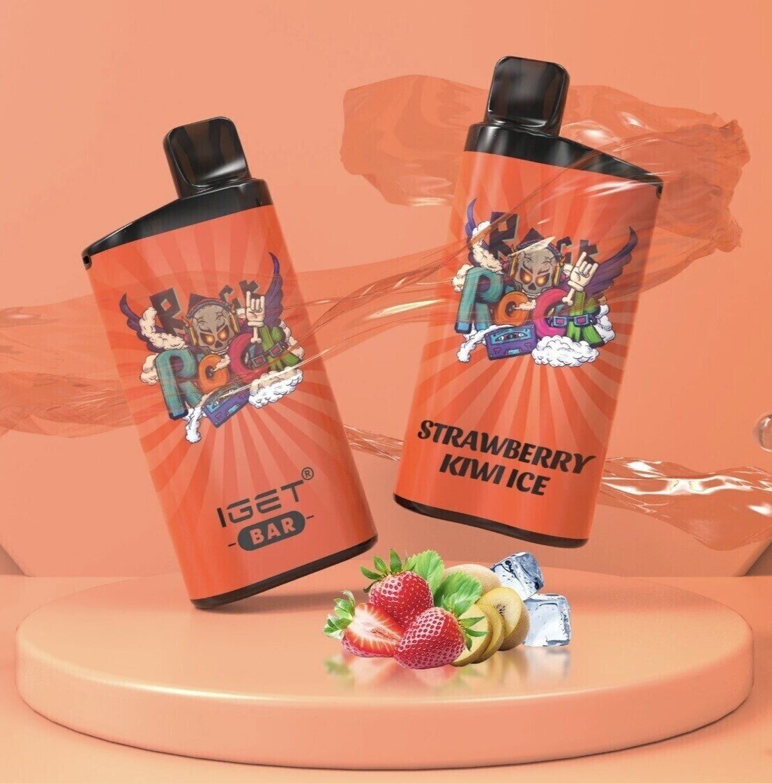 IGET BAR 3500 Strawberry Kiwi Ice