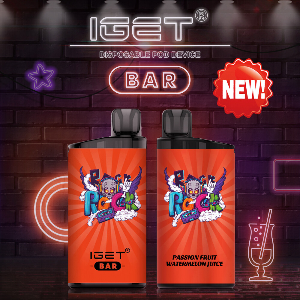 IGET BAR 3500 PASSIONFRUIT WATERMELON JUICE ICE