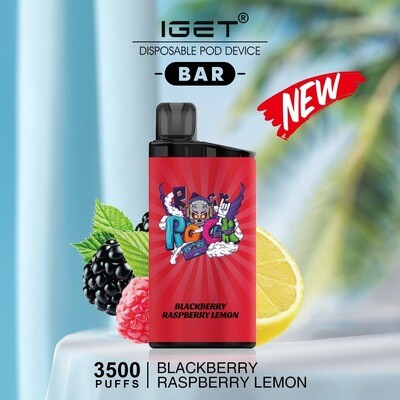 IGET BAR 3500 Blackberry Raspberry Lemon