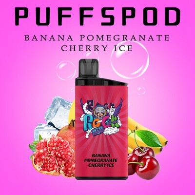 IGET BAR 3500 Banana Pomegranate Cherry Ice