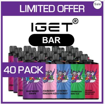 Iget Bar 40 Pack