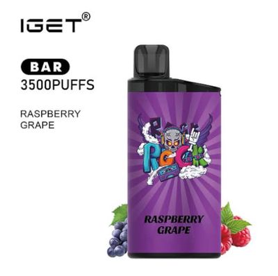 IGET BAR 3500 RASPBRRY GRAPE