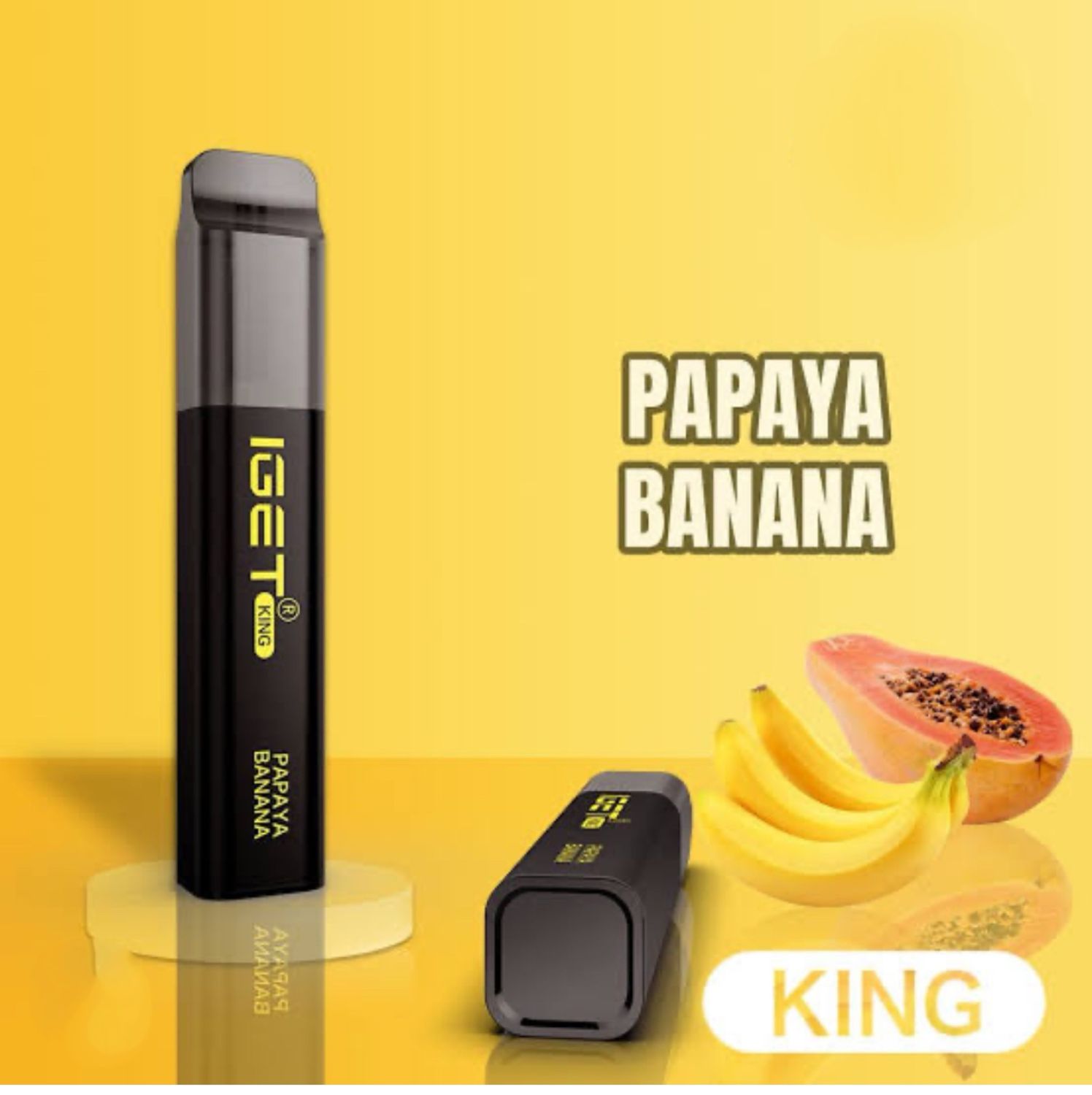 Iget King Banana Papaya 2600 Puffs