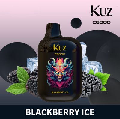 Kuz 6000 Puffs Blackberry Ice