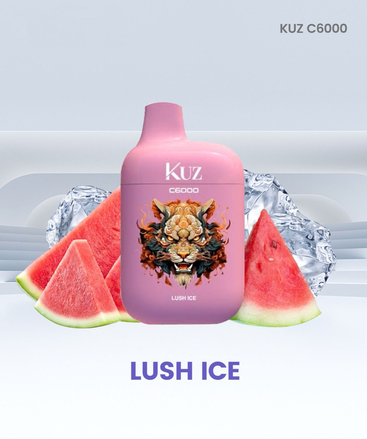 Kuz 6000 Puffs Lush Ice