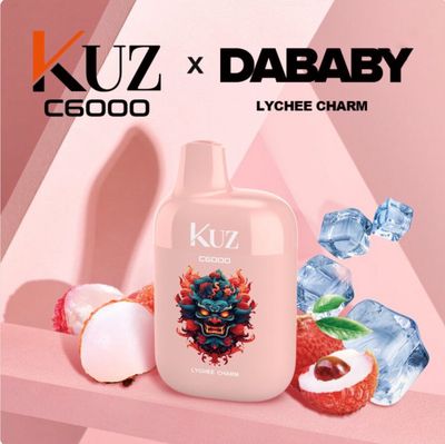 Kuz 6000 Puffs lychee charm