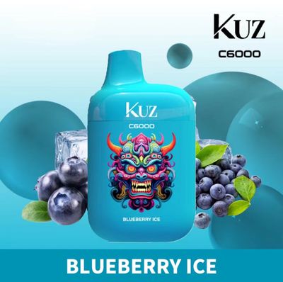 Kuz 6000 Puffs Blueberry Ice