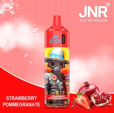JNR Alien 10000 Puffs Strawberry Pomegranate Disposable Vape