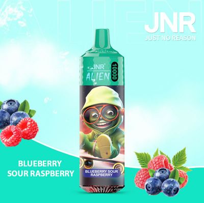 JNR Alien 10000 Puffs Blueberry Sour Raspberry Disposable Vape