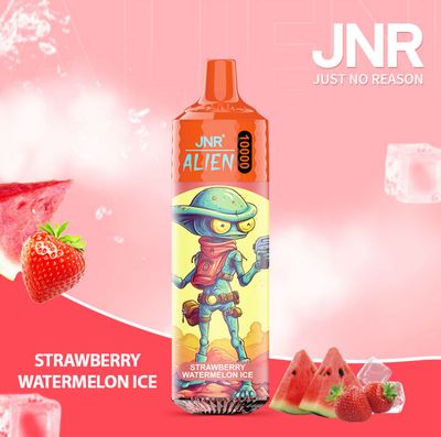 JNR Alien 10000 Puffs Strawberry Watermelon Ice Disposable Vape