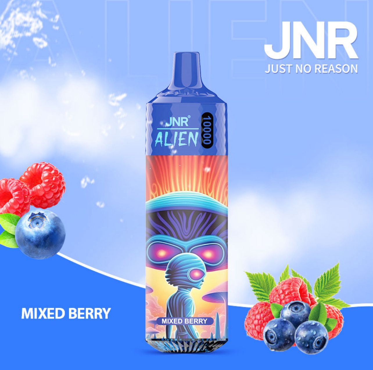 JNR Alien 10000 Puffs Mixed Berry Disposable Vape